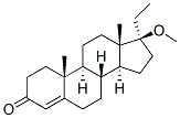 (17S)-17-메톡시프레그-4-엔-3-온 구조식 이미지