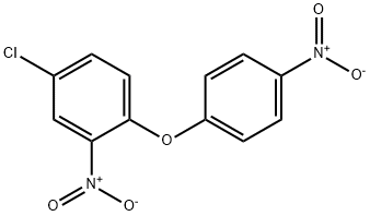 4-클로로-2-니트로-1-(4-니트로페녹시)벤젠 구조식 이미지