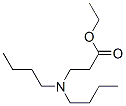 ethyl N,N-dibutyl-beta-alaninate Structure