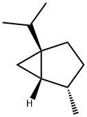 [1S,4S,5S,(-)]-4-Methyl-1-(1-methylethyl)bicyclo[3.1.0]hexane 구조식 이미지