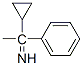 사이클로프로판메틸렌이민,-알파-메틸-1-페닐-(8CI) 구조식 이미지