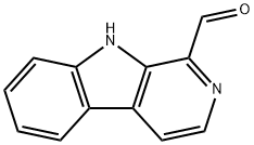 1-포르밀-β-카르볼린 구조식 이미지