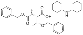 Z-Thr(Bzl)-OH . DCHA Structure