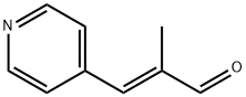 2-Propenal,2-methyl-3-(4-pyridinyl)-,(E)-(9CI) 구조식 이미지