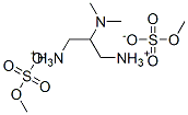 [(dimethylamino)methylene]dimethylammonium methyl sulphate 구조식 이미지