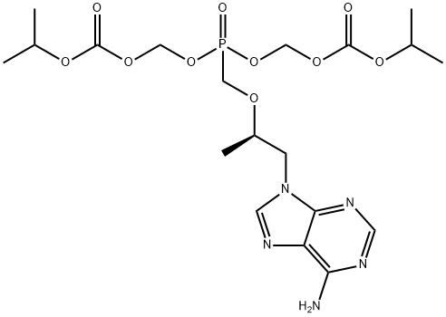 Tenofovir disoproxil Structure