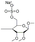 HEPTAKIS(2 3-DI-O-METHYL-6-O-SULFO)-(B)& 구조식 이미지