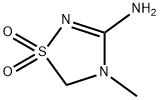 1,2,4-Thiadiazol-3-amine,4,5-dihydro-4-methyl-,1,1-dioxide(9CI) Structure