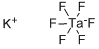 POTASSIUM HEXAFLUOROTANTALATE Structure