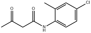 4'-Chloro-2'-methylacetoacetanilide 구조식 이미지