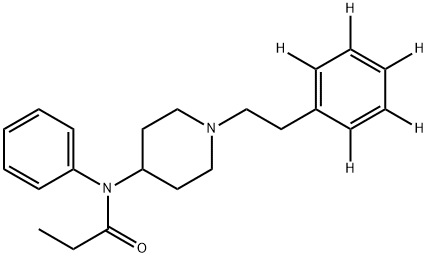 FENTANYL-D5 구조식 이미지