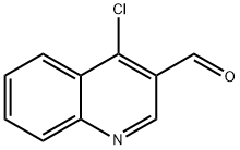 4-클로로-3-퀴놀린카르복스알데히드 구조식 이미지