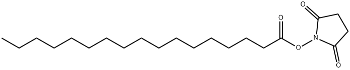 Heptadecanoic Acid N-HydroxysucciniMide Ester Structure