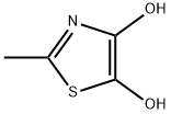 4,5-Thiazolediol,  2-methyl- Structure