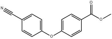 Methyl 4-(4-cyanophenoxy)benzoate Structure