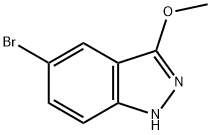 1H-Indazole,5-broMo-3-Methoxy- Structure