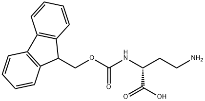 FMOC-D-DAB-OH Structure