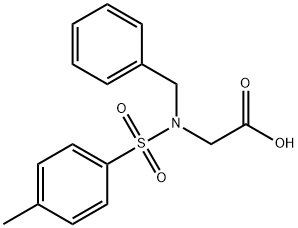 N-benzyl-N-[(4-Methylphenyl)sulfonyl]glycine 구조식 이미지