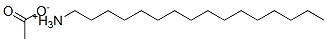 hexadecylammonium acetate Structure