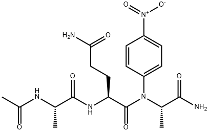 AC-ALA-GLN-ALA-PNA Structure