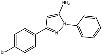 5-(4-BROMO-PHENYL)-2-PHENYL-2H-PYRAZOL-3-YLAMINE 구조식 이미지