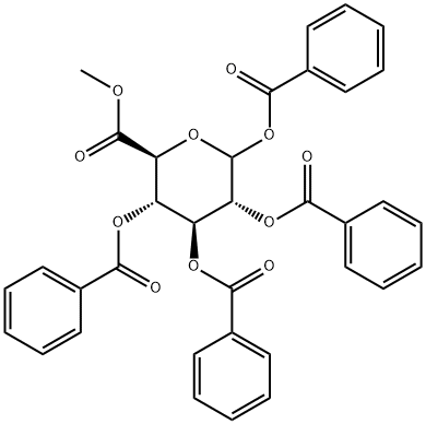201789-32-4 D-Glucopyranuronic acid, methyl ester, tetrabenzoate