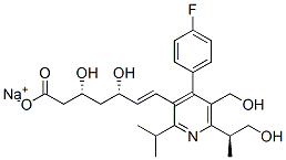 DESMETHYL HYDROXY CERIVASTATIN, SODIUM SALT Structure