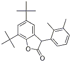 5,7-bis(1,1-dimethylethyl)-3-[2,3-dimethylphenyl]-2(3H)-benzofuranone 구조식 이미지