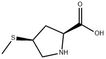 L-Proline, 4-(methylthio)-, cis- (9CI) 구조식 이미지