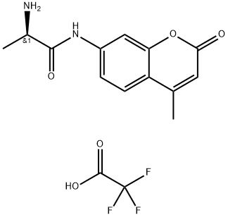 H-D-ALA-AMC TFA Structure