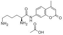 H-LYS-AMC ACOH Structure