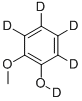 2-METHOXYPHENOL-3,4,5,6-D4,OD Structure