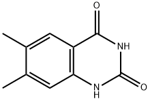 6,7-DIMETHYL-2,4-퀴나졸린디온 구조식 이미지