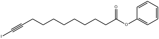 phenyl 11-iodoundec-10-ynoate Structure