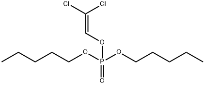 DIPENTYLDICHLOROVINYLPHOSPHATE Structure