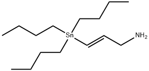 E-3-(TRIBUTYLSTANNYL)-2-PROPEN-1-AMINE Structure