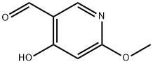 3-Pyridinecarboxaldehyde, 4-hydroxy-6-methoxy- (9CI) Structure