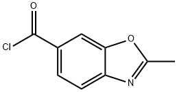 6-Benzoxazolecarbonylchloride,2-methyl-(9CI) Structure