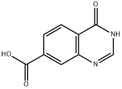 3,4-DIHYDRO-4-옥소퀴나졸린-7-카르복실산 구조식 이미지