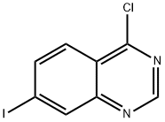 4-CHLORO-7-IODOQUINAZOLINE Structure