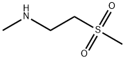 N-메틸-2-(메틸설포닐)에틸아민 구조식 이미지