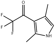 Ethanone, 1-(2,4-dimethyl-1H-pyrrol-3-yl)-2,2,2-trifluoro- (9CI) Structure