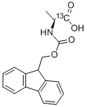 N-(9-FLUORENYLMETHOXYCARBONYL)-L-ALANIN& Structure