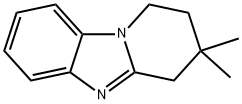 Pyrido[1,2-a]benzimidazole, 1,2,3,4-tetrahydro-3,3-dimethyl- (9CI) Structure