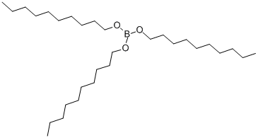 BORIC ACID TRI-N-DECYL ESTER Structure