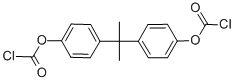 BISPHENOL A BIS(CHLOROFORMATE) 구조식 이미지