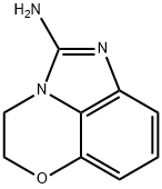 Imidazo[1,5,4-de][1,4]benzoxazin-2-amine, 4,5-dihydro- (9CI) 구조식 이미지