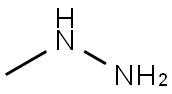 methyl hydrazine 구조식 이미지