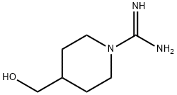4-(HYDROXYMETHYL)PIPERIDINE-1-CARBOXAMIDINE Structure