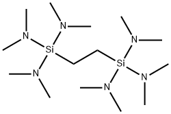 1,2-(Trisdimethylaminosilyl)ethane 구조식 이미지